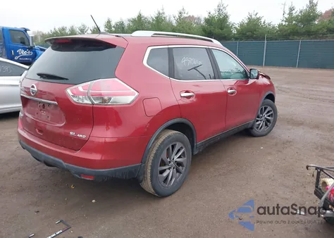 2016 Nissan Rogue Sl из США, поврежденный, VIN 5N1AT2MV4GC794678